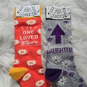 🍄Women's Socks - Orange and Gray